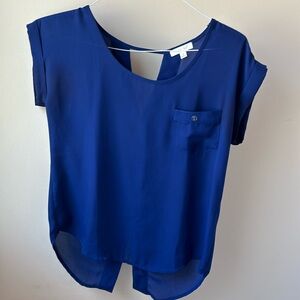 Women’s blue blouse